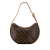 Louis Vuitton B Louis Vuitton Brown Monogram Canvas Canvas Monogram Croissant MM France