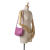 Bottega Veneta AB Bottega Veneta Purple Lilac Calf Leather Intrecciato Hobo Bag Italy