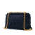 Christian Dior B Dior Blue Navy Velvet Fabric Medium Cannage Caro Bag Italy