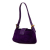 Fendi B Fendi Purple Suede Leather Shoulder Bag Italy