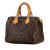 Louis Vuitton B Louis Vuitton Brown Monogram Canvas Canvas Monogram Speedy 25 France