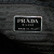 Prada B Prada Black Nylon Fabric Tessuto Handbag Italy