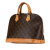 Louis Vuitton B Louis Vuitton Brown Monogram Canvas Canvas Monogram Alma PM France