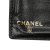 Chanel B Chanel Black Lambskin Leather Leather CC Lambskin Compact Wallet France