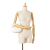 Bottega Veneta B Bottega Veneta White Pearl Nappa Leather Leather Mini Nappa Puffy Jodie Italy