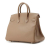 Hermès A Hermès Brown Taupe Calf Leather Swift Birkin Retourne 25 France