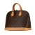 Louis Vuitton B Louis Vuitton Brown Monogram Canvas Canvas Monogram Alma PM France