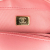 Chanel AB Chanel Pink Lambskin Leather Leather Small Quilted Lambskin Dynasty Flap Italy