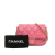 Chanel AB Chanel Pink Lambskin Leather Leather Small Quilted Lambskin Dynasty Flap Italy