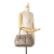 Fendi B Fendi Brown Bronze Calf Leather Selleria Linda Handbag Italy