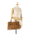 Prada B Prada Brown Camel Canvas Fabric Fringed Canapa Tote Turkey