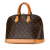 Louis Vuitton B Louis Vuitton Brown Monogram Canvas Canvas Monogram Alma PM France