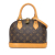 Louis Vuitton B Louis Vuitton Brown Monogram Canvas Canvas Monogram Alma BB France