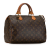 Louis Vuitton B Louis Vuitton Brown Monogram Canvas Canvas Monogram Speedy 30 France