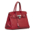 Hermès B Hermès Red Calf Leather 2007 Clemence Birkin Retourne 30 France