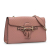 Gucci B Gucci Pink Calf Leather Medium Microguccissima Emily Shoulder Bag Italy