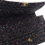 Chanel AB Chanel Black Tweed Fabric Maxi Sequin 19 Flap Italy