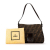 Fendi B Fendi Brown Canvas Fabric Zucca Mamma Forever Italy