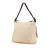 Fendi B Fendi Brown Light Beige Canvas Fabric Zucca Shoulder Bag Italy