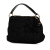 Prada B Prada Black Nylon Fabric Tessuto Impunto Satchel Italy