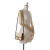 Celine AB Celine White with Brown Coated Canvas Fabric Teen Triomphe Crossbody Bag Italy