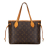 Louis Vuitton B Louis Vuitton Brown Monogram Canvas Canvas Monogram Neverfull PM France