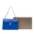 Bvlgari B Bvlgari Blue Calf Leather Medium Serpenti Forever Shoulder Bag Italy