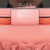 Gucci AB Gucci Pink Calf Leather Mini GG Marmont Round Vanity Bag Italy