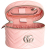 Gucci AB Gucci Pink Calf Leather Mini GG Marmont Round Vanity Bag Italy