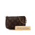 Louis Vuitton AB Louis Vuitton Brown Monogram Canvas Canvas Monogram Mini Pochette Accessoires France