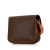 Celine B Celine Brown Coated Canvas Fabric Macadam Crossbody Italy