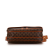 Celine B Celine Brown Coated Canvas Fabric Macadam Crossbody Italy