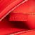 Celine B Celine Red Calf Leather Medium Horizontal Cabas Italy