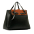 Loewe AB LOEWE Black Calf Leather Large Lazo Tote Spain