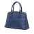 Prada AB Prada Blue Saffiano Leather Medium Lux Promenade Satchel Italy