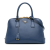 Prada AB Prada Blue Saffiano Leather Medium Lux Promenade Satchel Italy