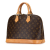 Louis Vuitton B Louis Vuitton Brown Monogram Canvas Canvas Monogram Alma PM France