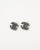 Chanel Coco Gunmetal Rhinestone Earrings