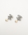 Chanel CC Rhinetones and Pearls Dangling Earrings