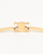 Celine Triomphe Articulated Bracelet in Brass with Gold Finish