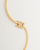 Celine Triomphe Articulated Bracelet in Brass with Gold Finish