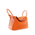 Hermès AB Hermès Orange Calf Leather Clemence Lindy 34 France