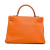 Hermès B Hermès Orange Calf Leather Togo Kelly II Retourne 35 France