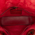 Christian Dior B Dior Red Lambskin Leather Leather Mini Lambskin Cannage Studded Supple Lady Dior Italy