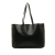 Saint Laurent B Saint Laurent Black Calf Leather Large East/West Shopping Tote Italy