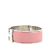 Hermès B Hermès Pink with Silver Enamel Other Wide Clic Clac H Bracelet PM France