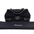 Chanel AB Chanel Black Velvet Fabric CC Check Embossed Belted Side Flap Italy