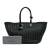 Balenciaga AB Balenciaga Black PVC Plastic XL Giant Bistro Basket Tote Italy