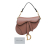 Christian Dior AB Dior Pink Calf Leather Mini Saddle Italy