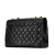 Chanel B Chanel Black Lambskin Leather Leather Maxi XL Classic Lambskin Single Flap France